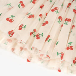 Rock Your Baby-فستان كريمي ساحر للبنات مزين بالكرز | Childrensalon Outlet