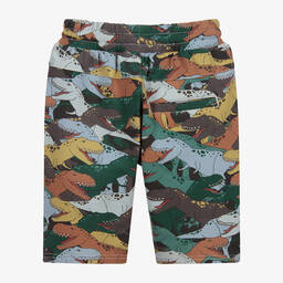 Rock Your Baby-Green Cotton Dino Shorts | Childrensalon Outlet