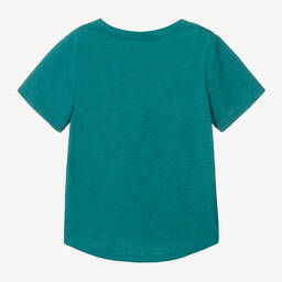 Rock Your Baby-Зеленая хлопковая футболка Lost In Paradise | Childrensalon Outlet