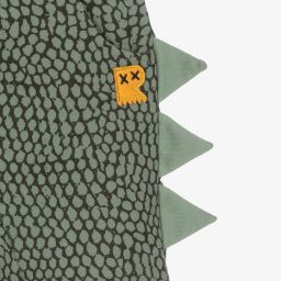 Rock Your Baby-Green Dino Scales Shorts | Childrensalon Outlet