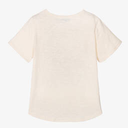 Rock Your Baby-Ivory Surf Day Cotton T-Shirt | Childrensalon Outlet