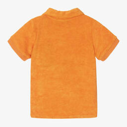 Rock Your Baby-Оранжевая махровая рубашка поло | Childrensalon Outlet