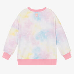 Rock Your Baby-Pink & Blue Cotton Unicorn Sweatshirt | Childrensalon Outlet