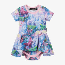 Rock Your Baby-Purple Cotton Fairy Baby Dress | Childrensalon Outlet