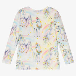 Rock Your Baby-Sorbet Unicorn Cotton Top | Childrensalon Outlet