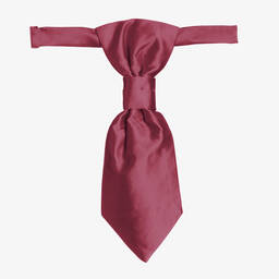 Romano Vianni-Boys Burgundy Waistcoat & Adjustable Tie Set | Childrensalon Outlet