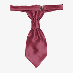Romano Vianni-Boys Burgundy Waistcoat & Adjustable Tie Set | Childrensalon Outlet