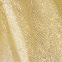 رومانو-فستان وحقيبة أورغانزا، ساتان وتول مطرز لون أسود وذهبي | Childrensalon Outlet