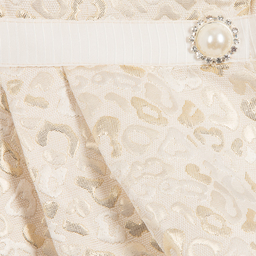 Romano Princess-Girls Gold Brocade Coat | Childrensalon Outlet