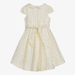 Romano Princess-Girls Ivory Jewelled Dress & Bag  | Childrensalon Outlet