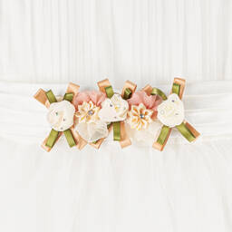 Romano-فستان دانتيل لون عاجي | Childrensalon Outlet