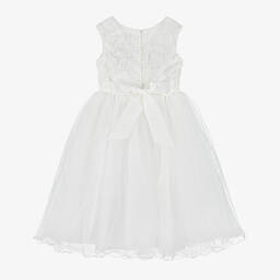 Romano-Girls Ivory Tulle Dress Set | Childrensalon Outlet