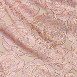 Romano-Girls Pink Brocade Dress Set | Childrensalon Outlet