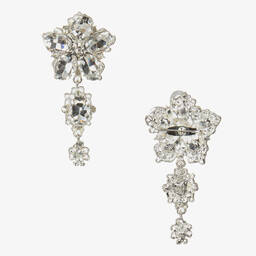 Romano-Girls Silver Jacquard Dress Set | Childrensalon Outlet