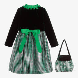 Romano Princess-Green 3 Piece Dress Set | Childrensalon Outlet