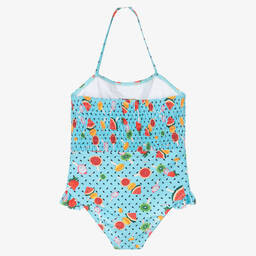 Rosalita Señoritas-Blue Fruit Lolly Swimsuit | Childrensalon Outlet
