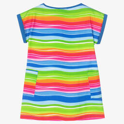 Rosalita Señoritas-Colourful Striped Cotton Dress | Childrensalon Outlet