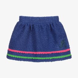 Rosalita Señoritas-Girls Blue Bouclé Skirt | Childrensalon Outlet