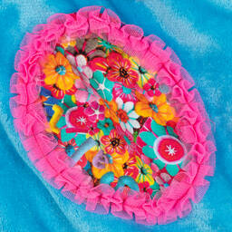 Rosalita Señoritas-فستان فرو صناعي لون أزرق | Childrensalon Outlet