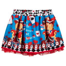 Rosalita Señoritas-تنورة جيرسي لون أزرق و أحمر | Childrensalon Outlet