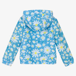 Rosalita Señoritas-Girls Blue & Yellow Daisy Zip-Up Jacket | Childrensalon Outlet