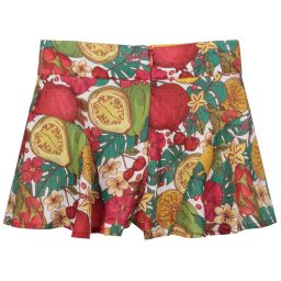 Rosalita Señoritas-Girls Fruit Print Shorts | Childrensalon Outlet
