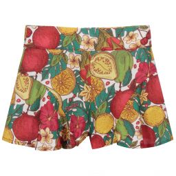 Rosalita Señoritas-Girls Fruit Print Shorts | Childrensalon Outlet
