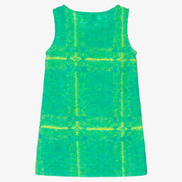 روزاليتا سنيوريتا-فستان بينافور تويد لون أخضر وأصفر | Childrensalon Outlet