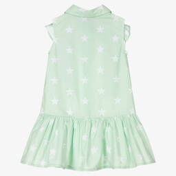 Rosalita Señoritas-فستان قطن لون أخضر نعناعي | Childrensalon Outlet
