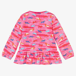 Rosalita Señoritas-توب قطن جيرسي لون زهري للبنات | Childrensalon Outlet