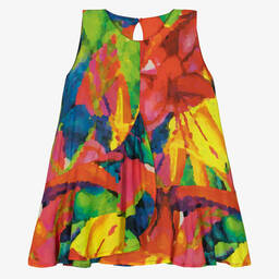 Rosalita Señoritas-Girls Pink & Green Dress | Childrensalon Outlet