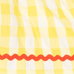 Rosalita Señoritas-Girls Yellow Check Skirt | Childrensalon Outlet