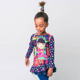 Rosalita Señoritas-Фиолетовое платье из хлопкового джерси | Childrensalon Outlet