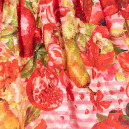 Rosalita Señoritas-Red, Pink & Orange Floral Skirt | Childrensalon Outlet