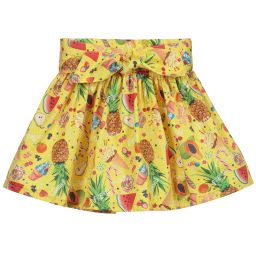Rosalita Señoritas-Желтая юбка с фруктами и мороженым | Childrensalon Outlet