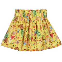 Rosalita Señoritas-Желтая юбка с фруктами и мороженым | Childrensalon Outlet