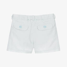 Sarah Louise-Baby Boys Blue Striped Shorts | Childrensalon Outlet