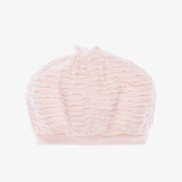 Sarah Louise-Baby Girls Pink Knitted Beret | Childrensalon Outlet