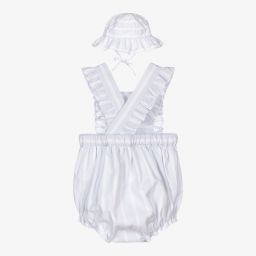 Sarah Louise-Baby Girls Shortie & Hat Set | Childrensalon Outlet