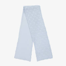 Sarah Louise-Blue Knit Baby Hat & Scarf Set | Childrensalon Outlet