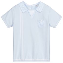 Sarah Louise-Boys Blue Knitted Sweater | Childrensalon Outlet