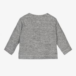 Sarah Louise-Boys Grey Cotton Top | Childrensalon Outlet