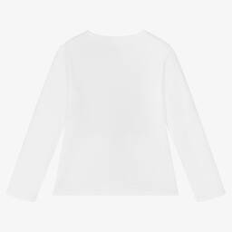 Sarah Louise-Boys White Cotton Piqué Top | Childrensalon Outlet