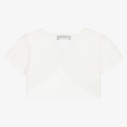 Sarah Louise-Girls Cream Sheer Shrug | Childrensalon Outlet