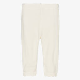 سارا لويز-طقم بنطلون أكريليك محبوك لون عاجي للبنات | Childrensalon Outlet