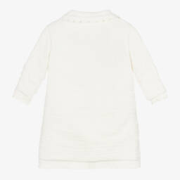 Sarah Louise-Girls Ivory Knitted Coat | Childrensalon Outlet