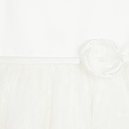 Sarah Louise-Girls Ivory Lace Dress & Bolero Set | Childrensalon Outlet