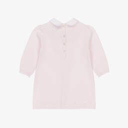 سارا لويز-Girls Pale Pink Knitted Dress | Childrensalon Outlet