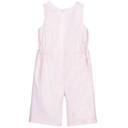 Sarah Louise-Girls Pale Pink Playsuit | Childrensalon Outlet
