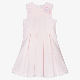 Sarah Louise-Girls Pink Pleated Dress | Childrensalon Outlet